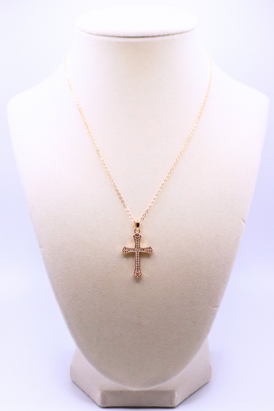 Jeans Warehouse Hawaii - NECKLACE SHORT PENDANT - CROSS NECKLACE | By RM MANUFACTURING