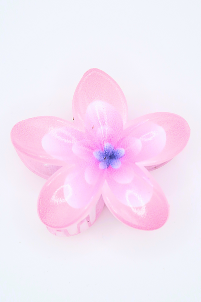 Jeans Warehouse Hawaii - CLAW CLIPS - PINK PLUMERIA CLAW CLIP | By AMERICAN (GGC) ACCESSORY