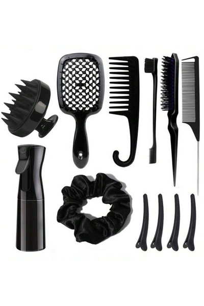 Jeans Warehouse Hawaii - MISC. HAIRWEAR - 12 PIECE BRUSH SET | By GREENWELL PROMOTIONS LTD