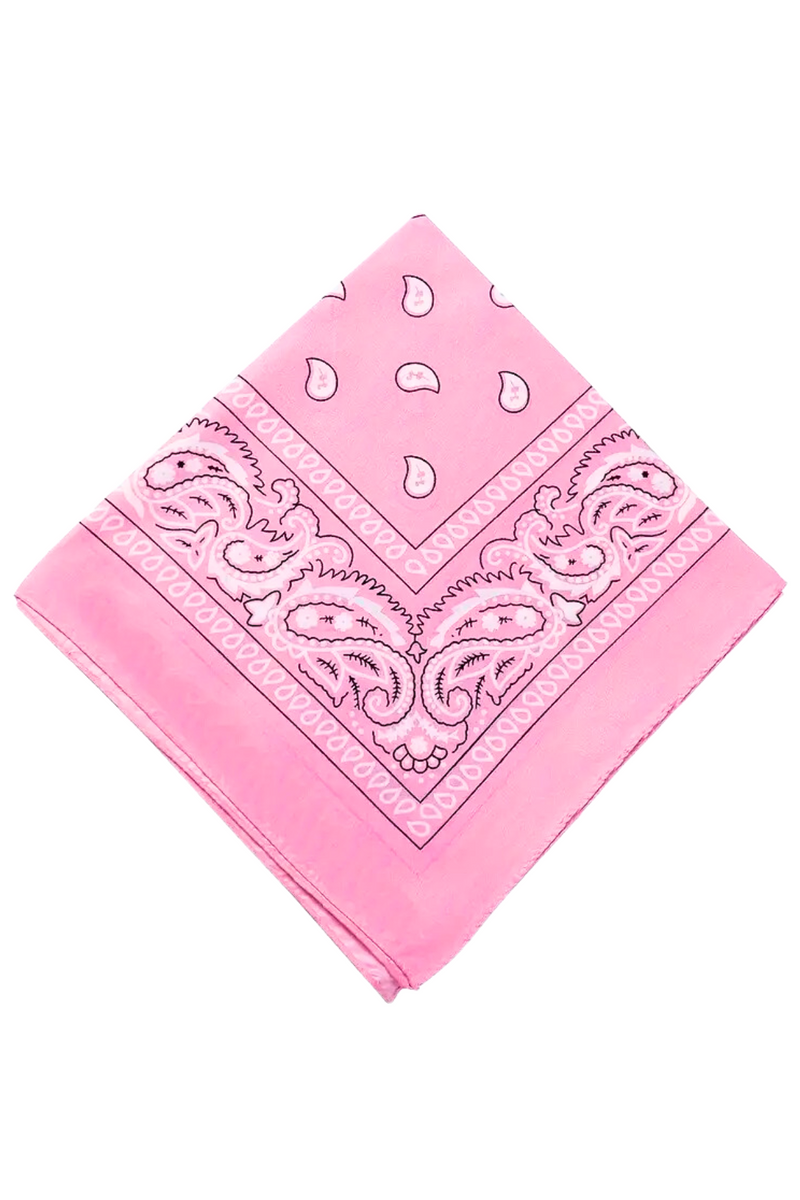 Jeans Warehouse Hawaii - BANDANAS - PINK BANDANA | By GOLDEN TOUCH IMPORT (CA)