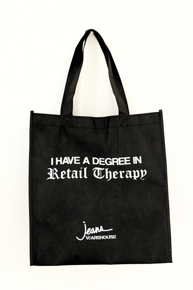 Jeans Warehouse Hawaii - RECYCLE BAGS (NEW) - RETAIL THERAPY BAG | By NURI IMPORT INC.