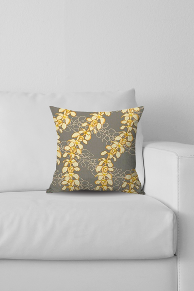 Jeans Warehouse Hawaii - MISC ACCESSORY - PLUMERIA PILLOWCASE | By GREENWELL PROMOTIONS LTD