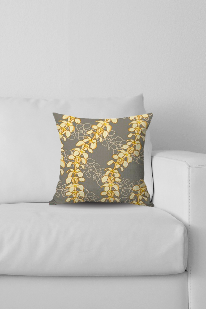 Jeans Warehouse Hawaii - MISC ACCESSORY - PLUMERIA PILLOWCASE | By GREENWELL PROMOTIONS LTD