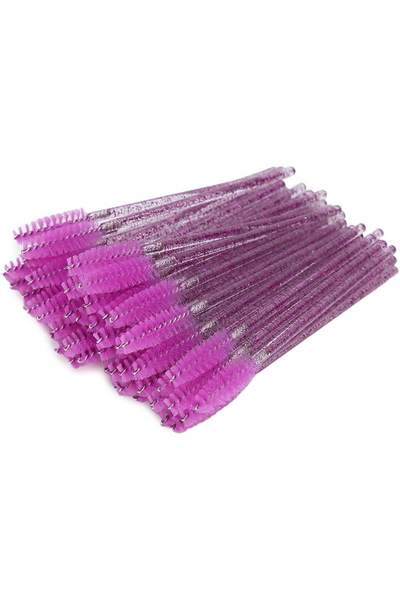 Jeans Warehouse Hawaii - COSMETIC TOOLS/MISC - 50 PIECE PURPLE SPOOLIE | By GREENWELL PROMOTIONS LTD