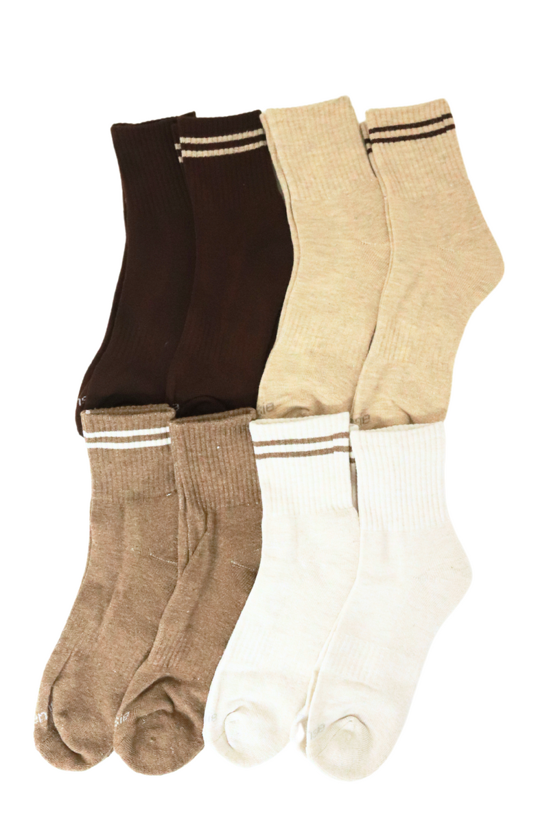 Jeans Warehouse Hawaii - SOCKS - NEUTRAL TONE SOCKS | By ORLY SHOE CORP