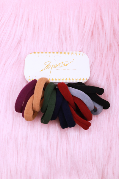 Jeans Warehouse Hawaii - PONYTAIL HOLDERS - FALL HAIR TIES | By AMEN TRADING