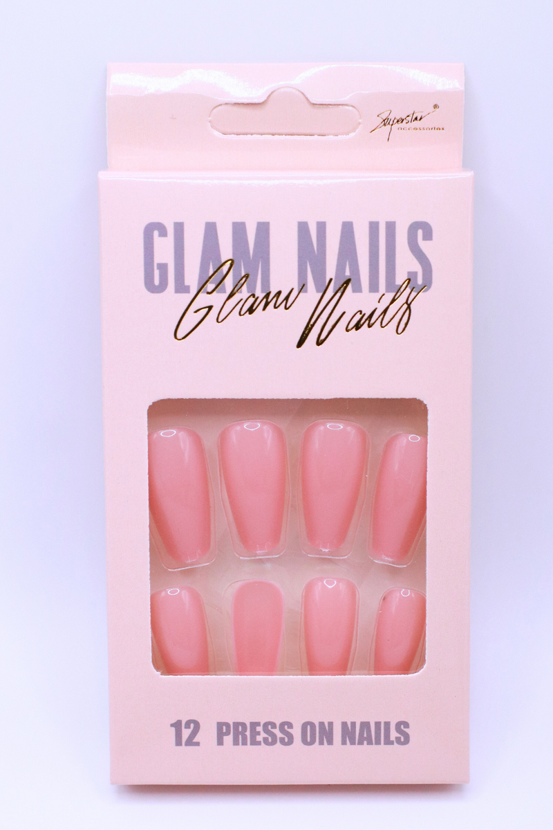 Jeans Warehouse Hawaii - PRESS ON NAILS - NUDE COFFIN PRESS ON NAILS | By AMEN TRADING