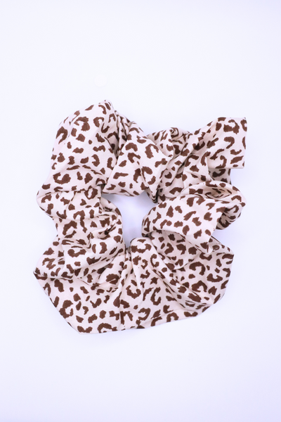 Jeans Warehouse Hawaii - SCRUNCHIES - XL LEOPARD SCRUNCHIE | By ODIN FASHION CORP