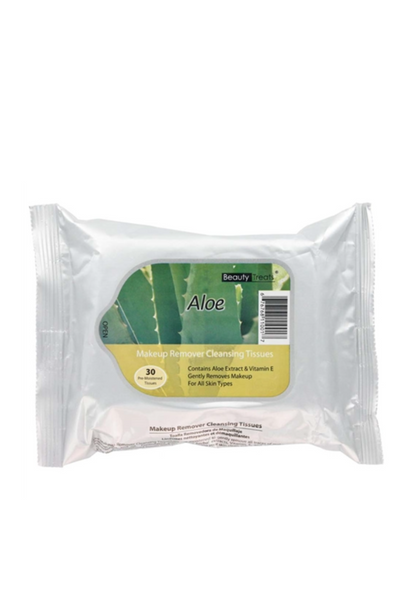 Jeans Warehouse Hawaii - SKIN CARE - ALOE MAKE UP REMOVING WIPES | By BEAUTY TREATS INT'L