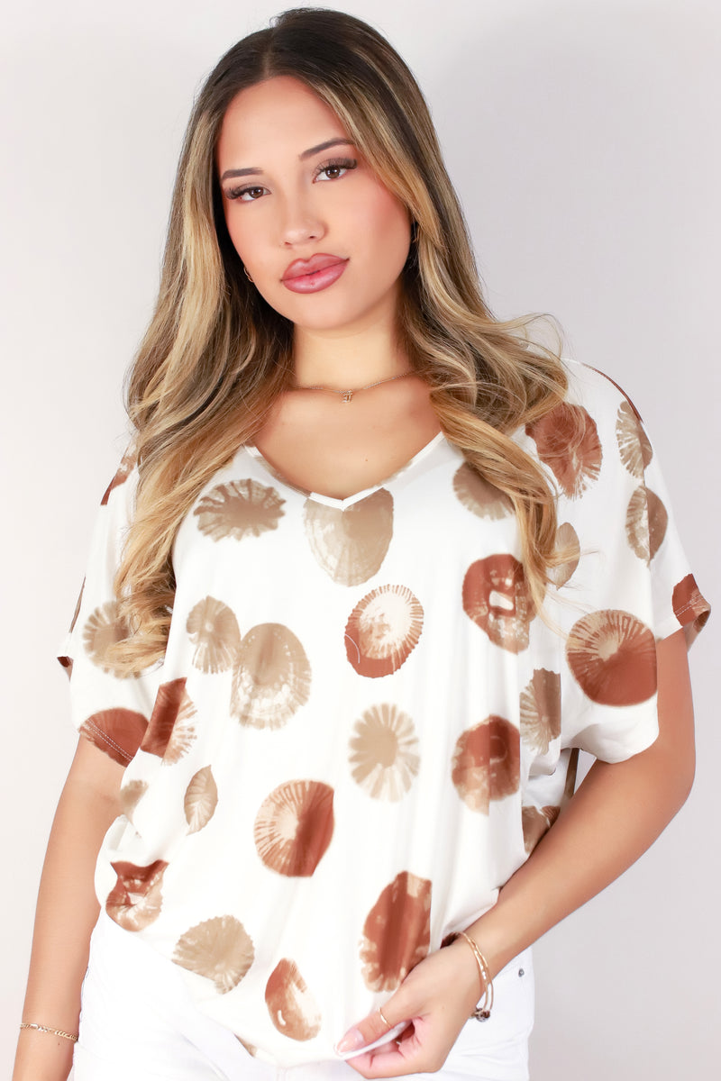 Jeans Warehouse Hawaii - SS PRINT - OPIHI DOLMAN TOP | By LUZ