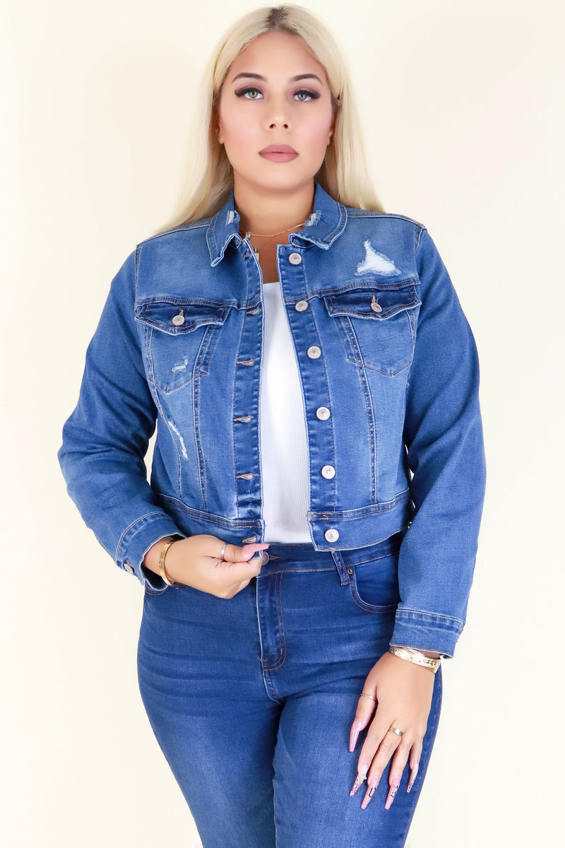 Jeans Warehouse Hawaii - PLUS DENIM JACKETS - STYLE ME JACKET | By WAX JEAN