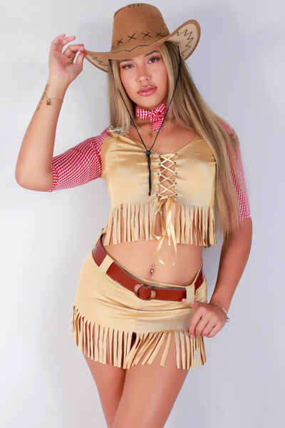 Jeans Warehouse Hawaii - XMAS/SEASONAL HOLIDAY - SHERIFF COWGIRL COSTUME | By GREENWELL PROMOTIONS LTD