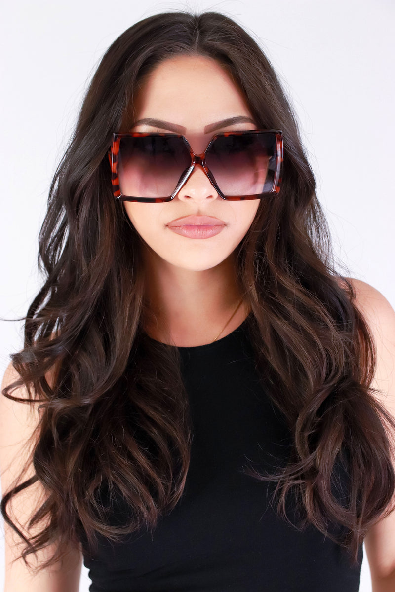 Jeans Warehouse Hawaii - OVERSIZED SUNGLASSES - SPILL THE TEA SUNGLASSES | By SUNNY SUNGLASS