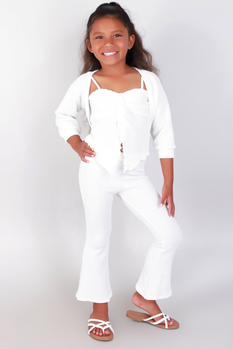 Jeans Warehouse Hawaii - L/S SOLID TOPS 2T-4T - UNAWARE BOLERO TOP | KIDS SIZE 2T-4T | By PAPERMOON/ B_ENVIED