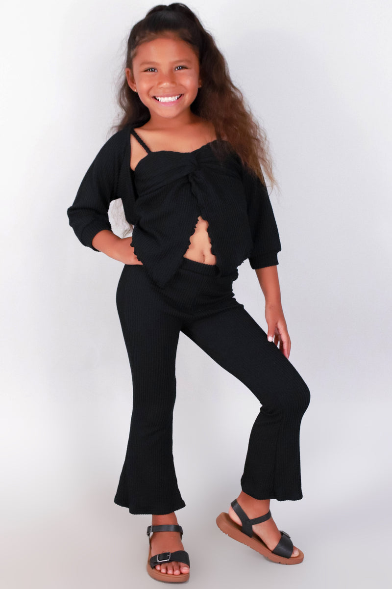 Jeans Warehouse Hawaii - L/S SOLID TOPS 2T-4T - UNAWARE BOLERO TOP | KIDS SIZE 2T-4T | By PAPERMOON/ B_ENVIED