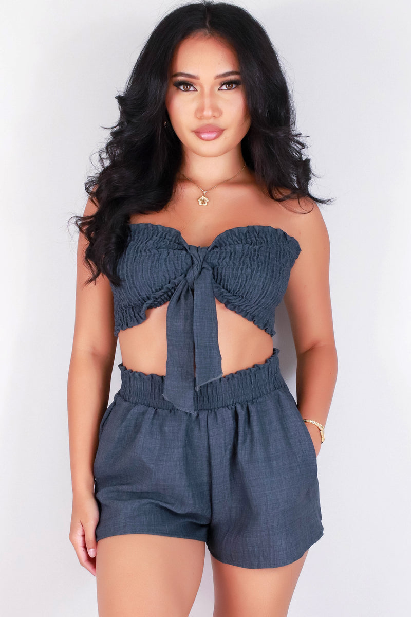 Jeans Warehouse Hawaii - MATCHING SEPARATES - TOLD YOU SO CROP TOP | By I JOAH