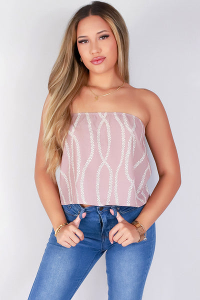 Jeans Warehouse Hawaii - TANK PRINT WOVEN DRESSY TOPS - LEI MOMI CROP TOP | By LUZ