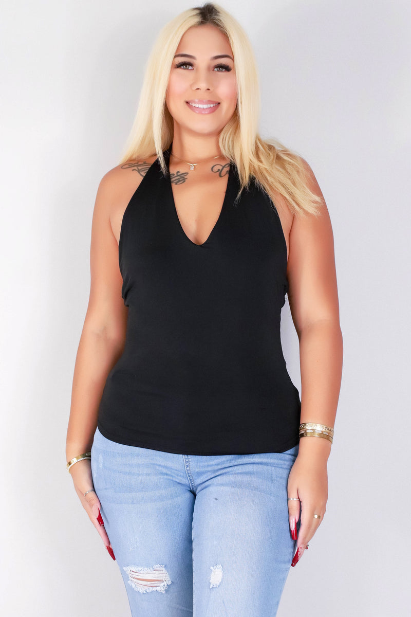 Jeans Warehouse Hawaii - PLUS S/L Knit Tops - NOT THAT SERIOUS TOP | By J. MICHELLE OF CA