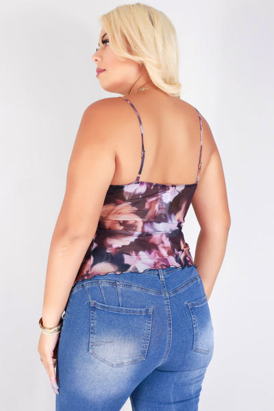 Jeans Warehouse Hawaii - PLUS PRINTED S/L - MAKE ME BETTER TOP | By ZENOBIA