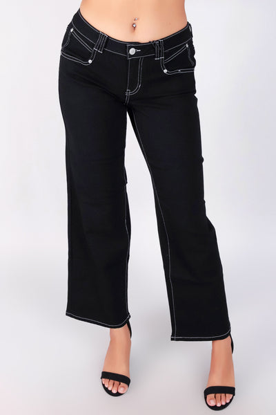 Jeans Warehouse Hawaii - JEANS - LASTING IMPRESSION WIDE LEG JEANS | By SQUEEZE/MARAN INC.