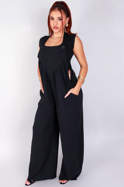 Jeans Warehouse Hawaii - SOLID CASUAL JUMPSUITS - TIMES OUT JUMPSUIT | By TIMING