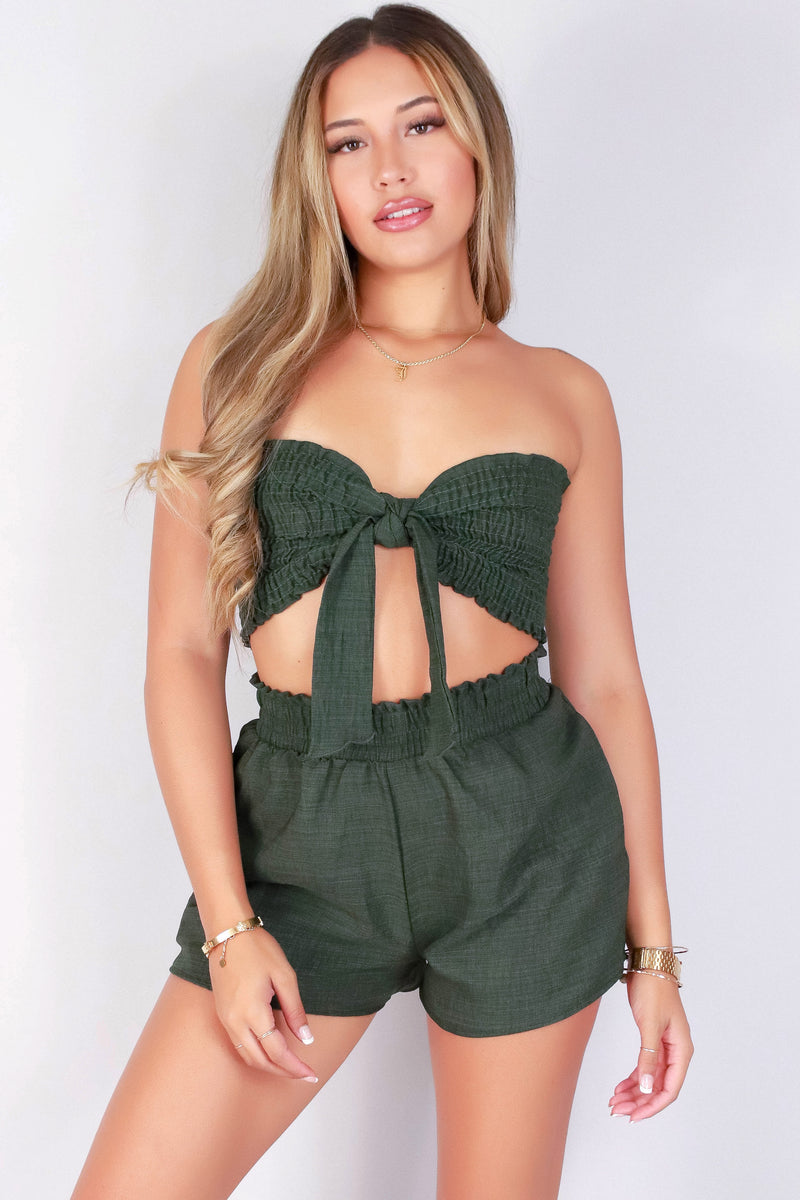 Jeans Warehouse Hawaii - MATCHING SEPARATES - TOLD YOU SO CROP TOP | By I JOAH