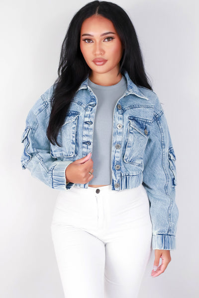 Jeans Warehouse Hawaii - DENIM JACKETS - GO AWAY JACKET | By GOGO APPAREL INC