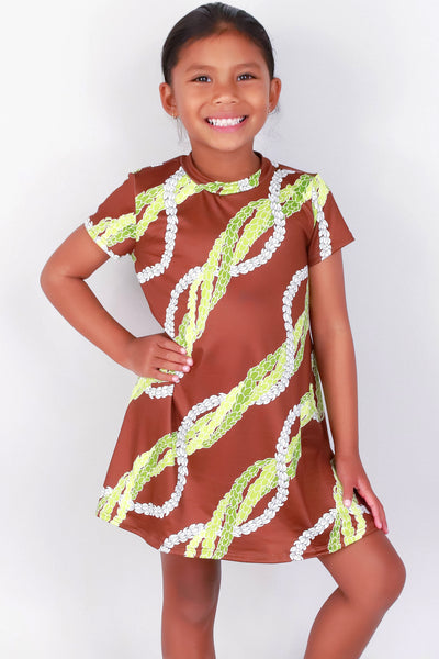 Jeans Warehouse Hawaii - DRESSES 2T-4T - PAKALANA DRESS | KIDS SIZE 2T-4T | By LUZ