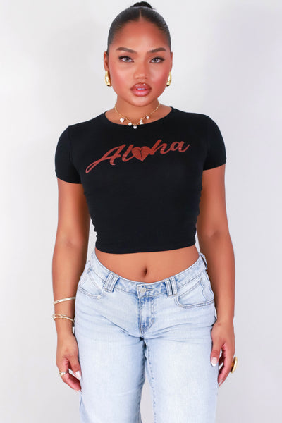 Jeans Warehouse Hawaii - S/S SCREEN - ALOHA BABY TEE | By POPULAR 21