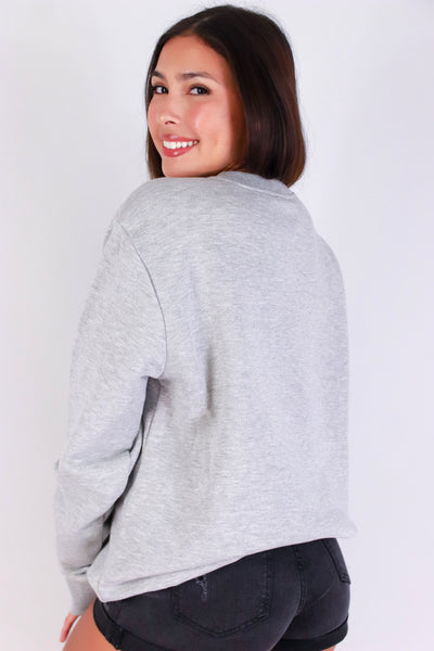 Jeans Warehouse Hawaii - SOLID LONG SLV TOPS - HAWAII LOGO SWEATER | By AMANO PRINTS