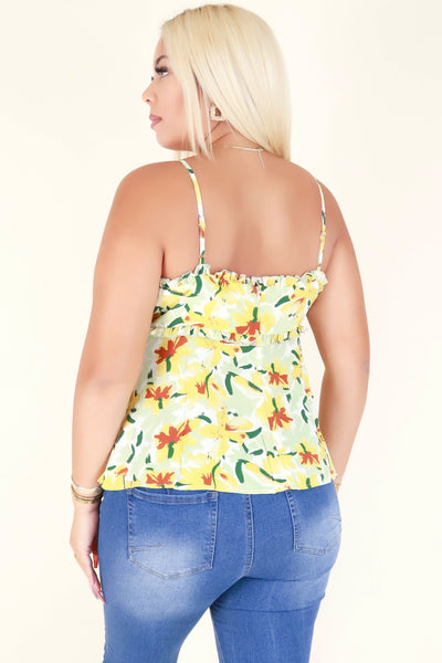 Jeans Warehouse Hawaii - PLUS S/L PRINT WOVEN TOPS - COME CLEAN TOP | By TASHA