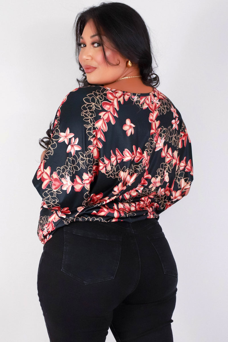 PLUMERIA DOLMAN TOP