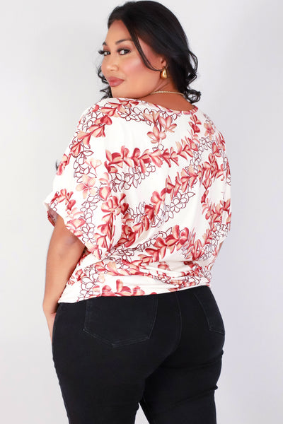 PLUMERIA DOLMAN TOP