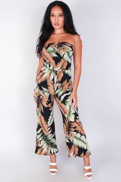 Jeans Warehouse Hawaii - PRINT CASUAL JUMPSUITS - FLY ME OUT JUMPSUIT | By MEEK DBA LAC BLEU