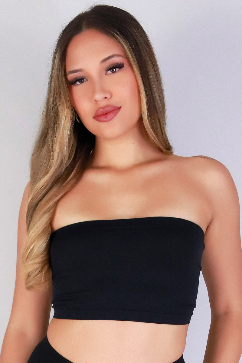 Jeans Warehouse Hawaii - TANK/TUBE SOLID BASIC - EASY LAYER BANDEAU | By K. LEE