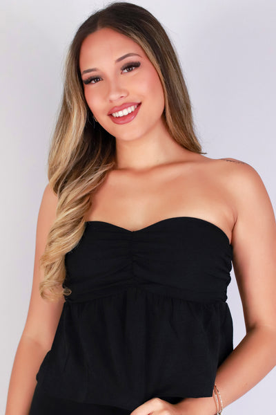 Jeans Warehouse Hawaii - TANK SOLID WOVEN DRESSY TOPS - DOLL HOUSE DREAMS TUBE TOP | By TIMING
