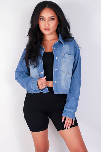 Jeans Warehouse Hawaii - DENIM JACKETS - THANK YOU MUCH JACKET | By ALMOST FAMOUS