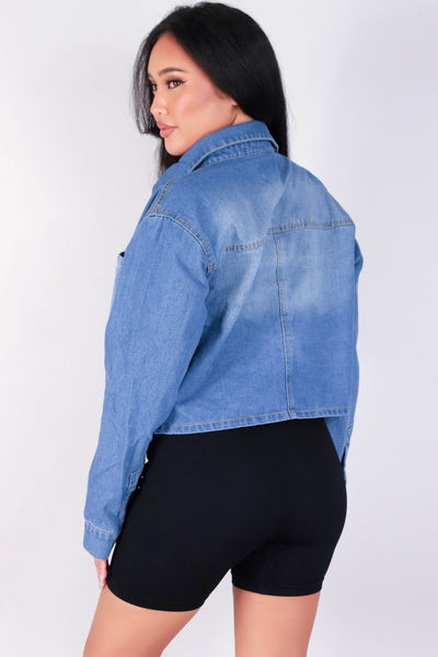 Jeans Warehouse Hawaii - DENIM JACKETS - THANK YOU MUCH JACKET | By ALMOST FAMOUS