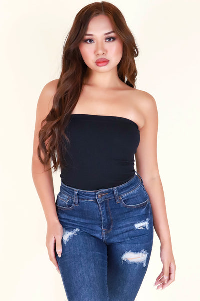 Jeans Warehouse Hawaii - TANK/TUBE SOLID BASIC - WOULDN'T UNDERSTAND TUBE TOP | By SUPERLINE