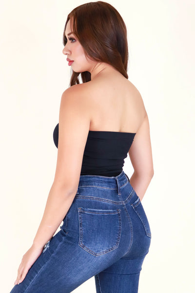 Jeans Warehouse Hawaii - TANK/TUBE SOLID BASIC - WOULDN'T UNDERSTAND TUBE TOP | By SUPERLINE