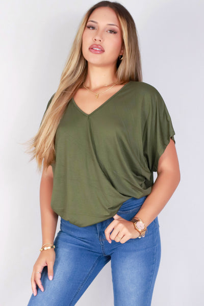 Jeans Warehouse Hawaii - SOLID DOLMAN TOPS - AT IT AGAIN TOP | By ADARA