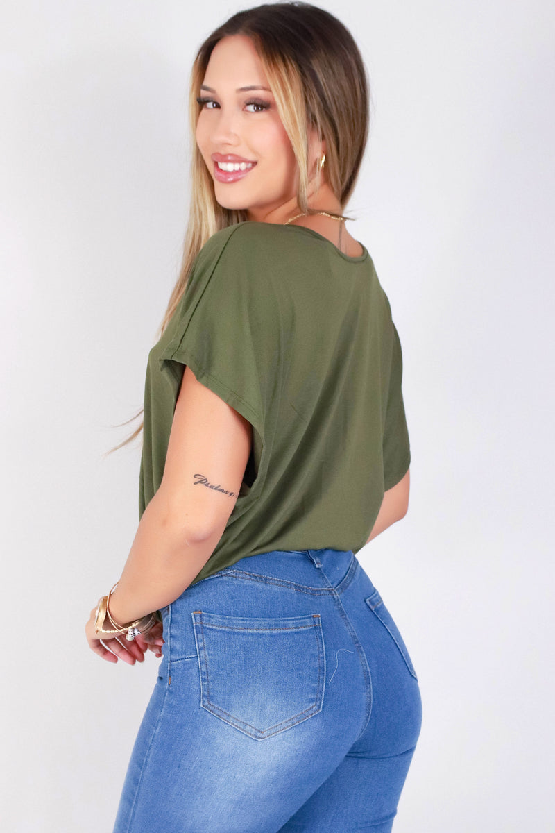 Jeans Warehouse Hawaii - SOLID DOLMAN TOPS - AT IT AGAIN TOP | By ADARA