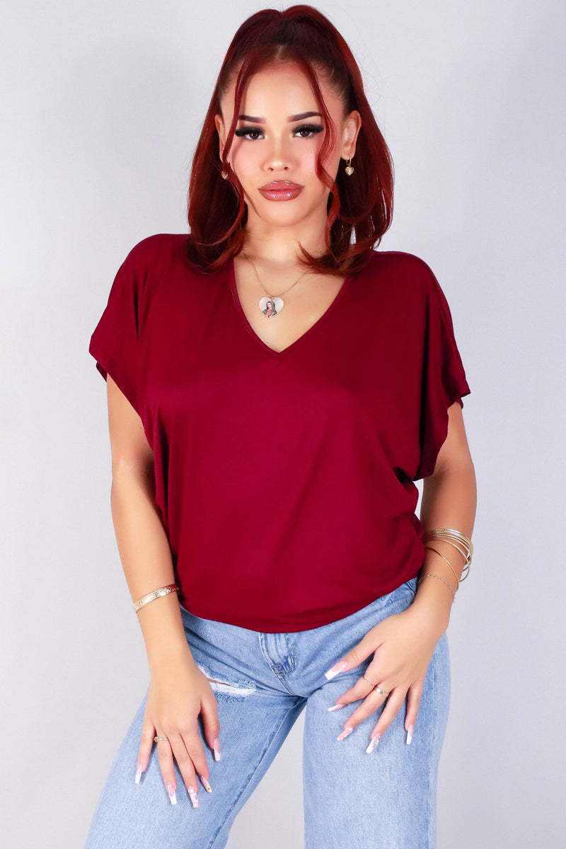 Jeans Warehouse Hawaii - SOLID DOLMAN TOPS - AT IT AGAIN TOP | By ADARA