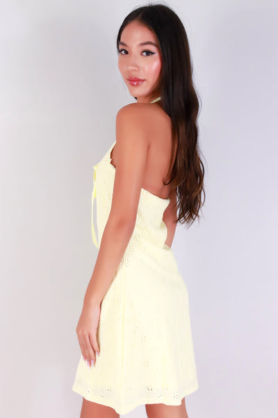 Jeans Warehouse Hawaii - S/L SHORT SOLID DRESSES - SPRING FLING DRESS | By IKEDDI IMPORTS