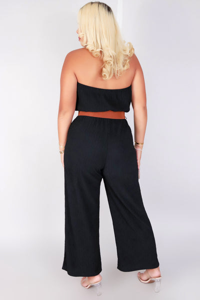 Jeans Warehouse Hawaii - PLUS SOLID JUMPSUITS - NEVER UNDERSTAND JUMPSUIT | By ZENOBIA