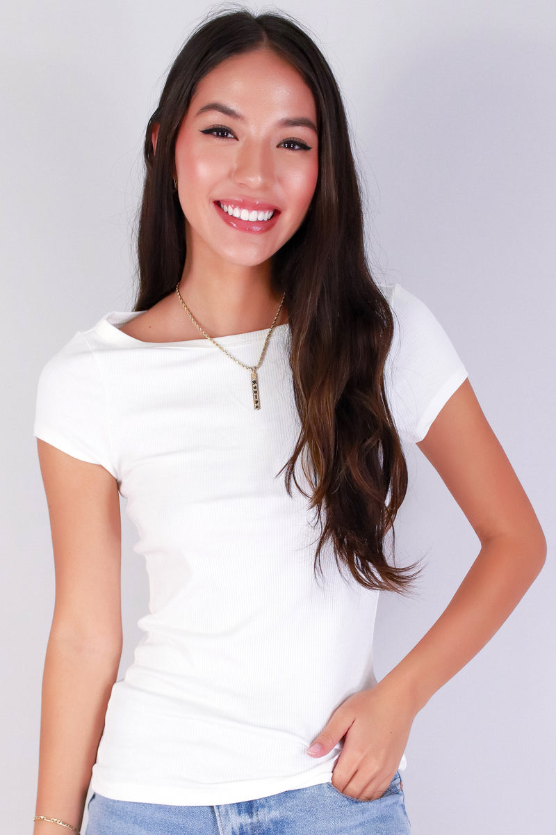 Jeans Warehouse Hawaii - SS CASUAL SOLID - THE EASY FIT TOP | By POPULAR 21