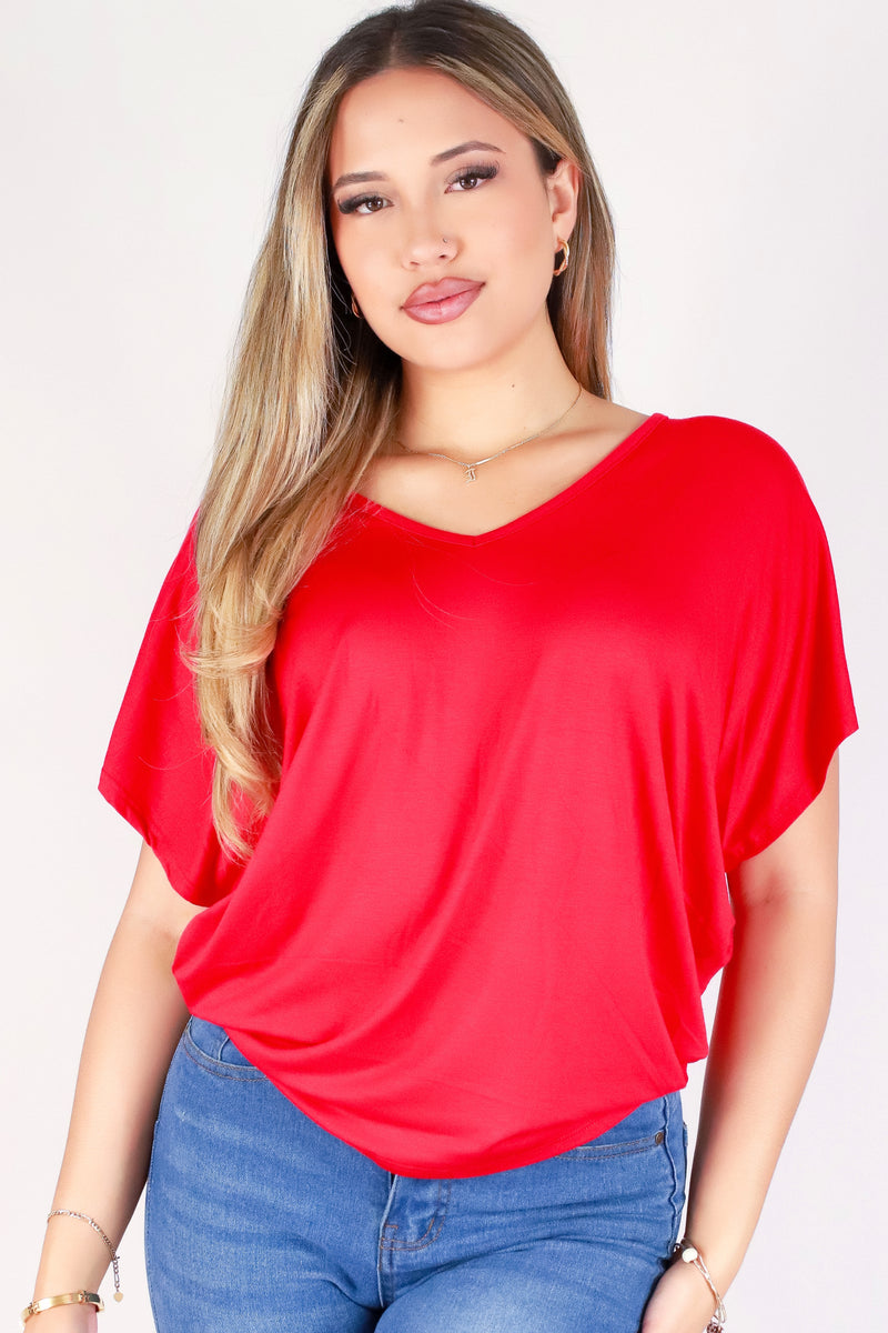 Jeans Warehouse Hawaii - SOLID DOLMAN TOPS - BUYING TIME TOP | By ADARA