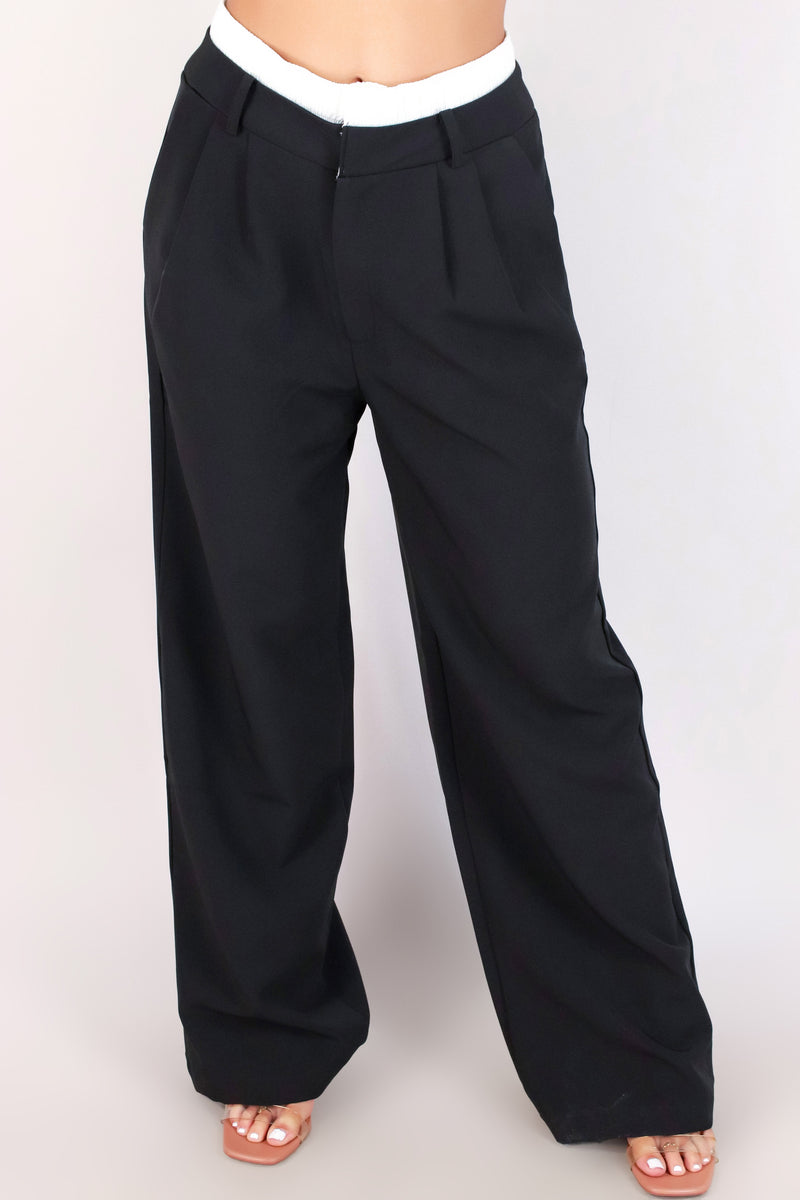 Jeans Warehouse Hawaii - DRESSY WORK PANT/CAPRI - ASK ME AGAIN PANTS | By ACTIVE USA