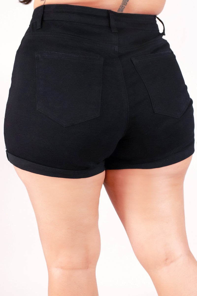 Jeans Warehouse Hawaii - PLUS Denim Shorts - YOU CAN GET IT SHORTS | By WAX JEAN