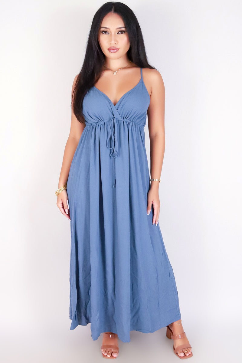 Jeans Warehouse Hawaii - SOLID LONG DRESSES - SLEEVELESS MAXI DRESS | By MILLIBON